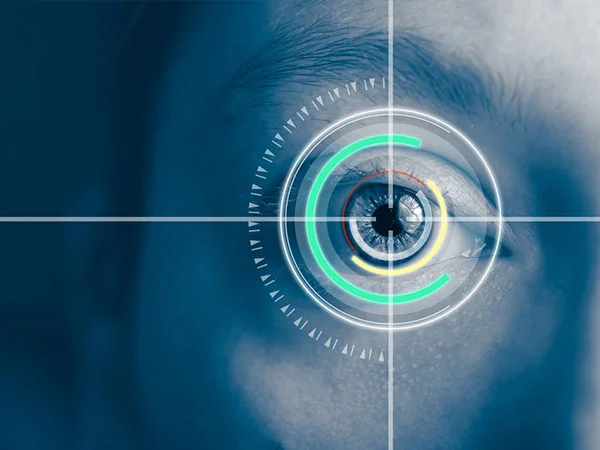 Eye alignment examination at Retiora Eye Care
